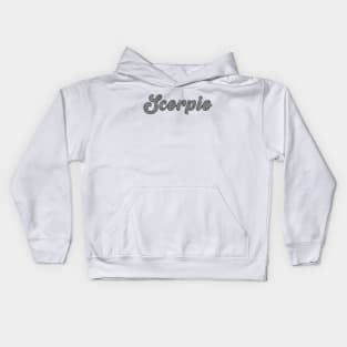 Scorpio Glitter Kids Hoodie